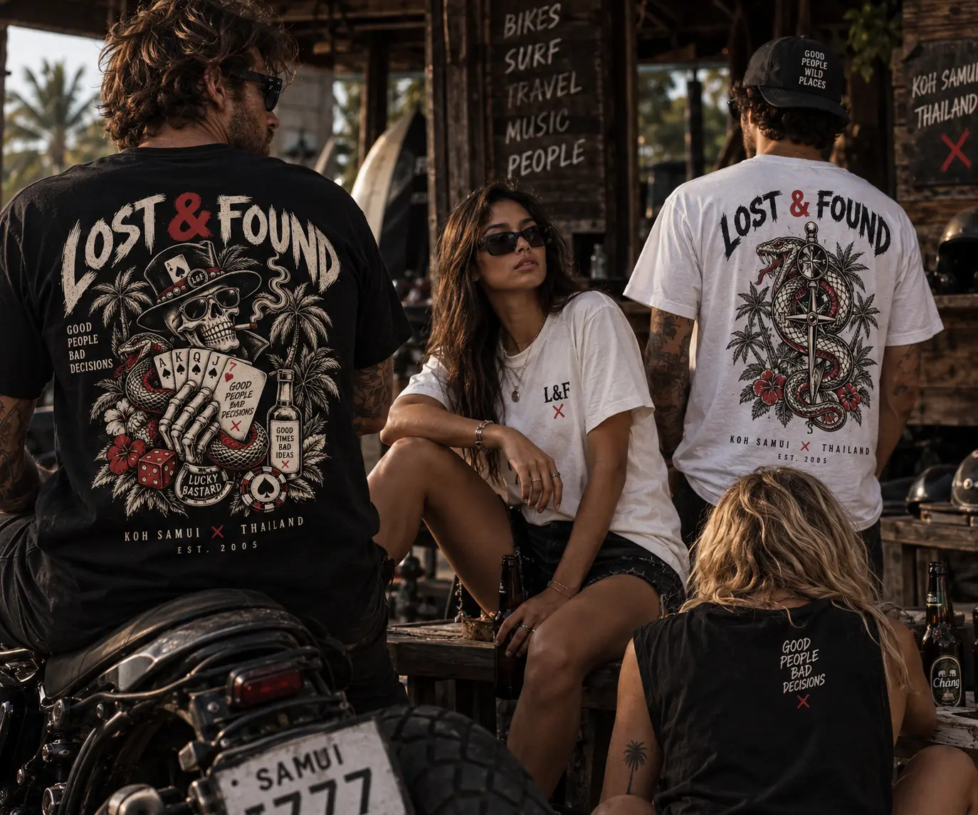 The Lost & Found crew together