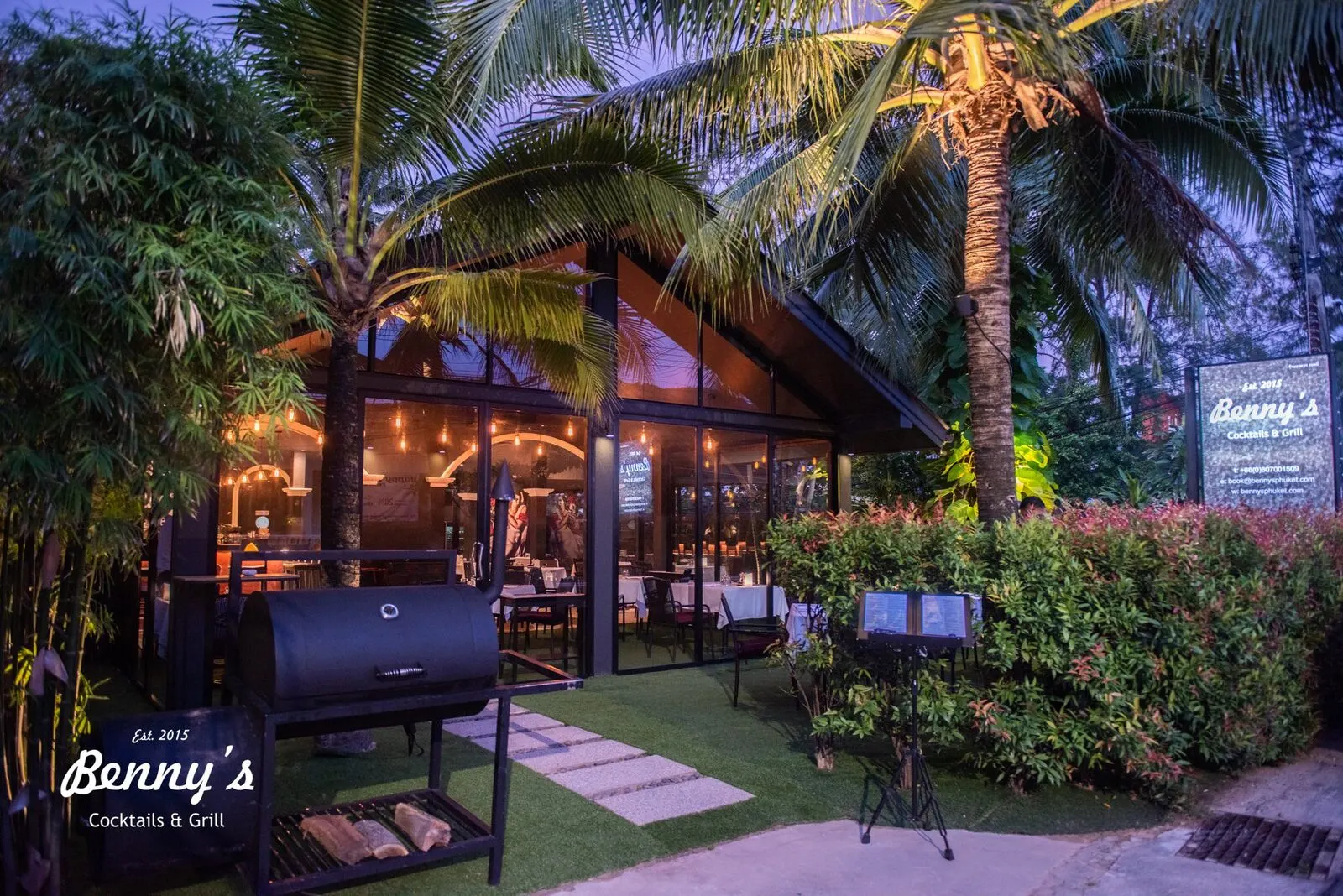 BENNY'S STEAK HOUSE, Website creation, SEO, google + Meta ads, social media management, content creation